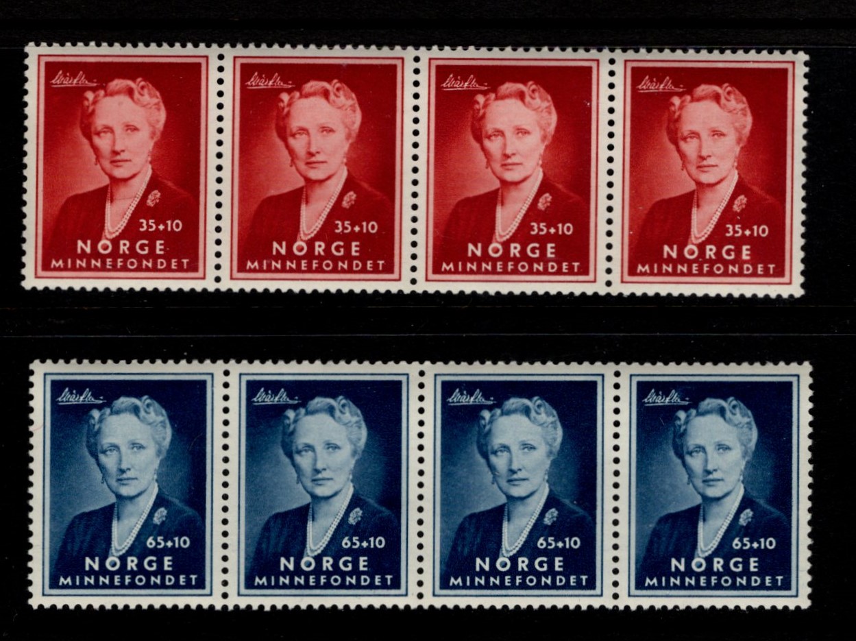 Crownprincess Martha (1901-1954) Memorial Fund Semi-Postal Issue of 1956