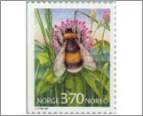 Used NK 1289   Bumblebee (Bombus sp.) 3.7 Krone Multicolor