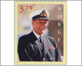 Used NK 1294   King Harald V 3.7 Krone Multicolor