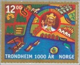 Used NK 1307   Trondheim 12 Krone Multicolor