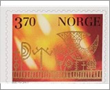 Used NK 1316   Christmas 3.7 Krone Multicolor