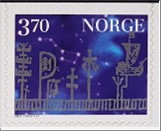 Used NK 1317   Christmas 3.7 Krone Multicolor