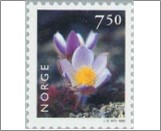 Used NK 1322   Pasque Flower (Pulsatilla vulgaris) 7.5 Krone Multicolor