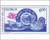 Used NK 1328   Egersund 6 Krone Multicolor