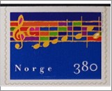 Used NK 1347   Christmas 3.8 Krone Multicolor