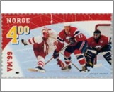 Used NK 1359   WC Ice Hockey 4 Krone Multicolor