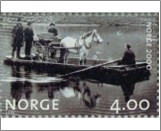 Used NK 1366   Norway 2000 4 Krone Multicolor