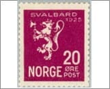 Mint NK 139 Svalbard 20 Øre Purple