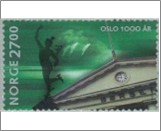 Used NK 1390   Oslo Stock Exchange 27 Krone Multicolor