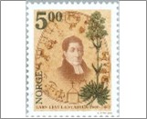 Used NK 1405   Lars Levi Laestadius (1800-1861) botanist & author 5 Krone Multicolor