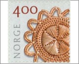 Used NK 1412   Handicraft: Place Mat 4 Krone Multicolor