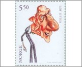 Used NK 1436   Leif Juster (1910-95) 5.5 Krone Multicolor