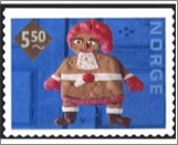 Used NK 1450   Christmas 5.5 Krone Multicolor