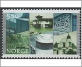 Used NK 1471   250th anniversary of the city charter of Holmestrand 5.5 Krone Multicolor