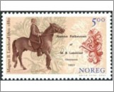 Used NK 1487   Magnus Brostrup Landstad 5 Krone Multicolor