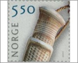 Used NK 1489   Crafts - Doudji Knife Handle (Havard Larsen) 5.5 Krone Multicolor