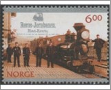 Used NK 1542   Steam Locomotive at Koppang Station 6 Krone Multicolor