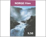 Used NK 1567   Kjosfossen Waterfall near Flam 9.5 Krone Multicolor