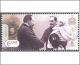 Used NK 1591   King Haakon VII's Arrival in Norway 6 Krone Multicolor