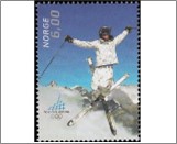 Used NK 1596   Olympic Games Turin - Kari Traa, Norway 6 Krone Multicolor