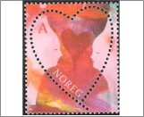 Used NK 1633   Valentins day 6.5 Krone Multicolor