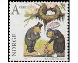 Used NK 1643   Theodor Kittelsen 11 Krone Multicolor