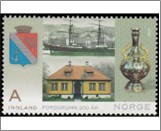 Used NK 1644   Porsgrunn 7 Krone Multicolor