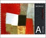 Used NK 1702   Norwegian Art - Inger Sitter 7 Krone Multicolor