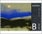 Used NK 1706   Norwegian Art - Kjell Nupen 7.5 Krone Multicolor