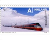 Used NK 1716   Bergensbanen 8 Krone Multicolor