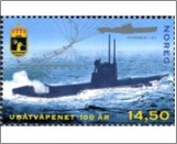 Used NK 1724   Submarines 14.5 Krone Multicolor