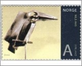 Used NK 1736   Sculptures- Nils Aas 8 Krone Multicolor