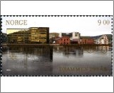 Used NK 1788   200 years Drammen 9 Krone Multicolor