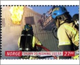 Used NK 1790   Firefighters 27 Krone Multicolor