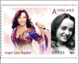 Used NK 1795   Inger Lise Rypdal (*1949) 9 Krone Multicolor