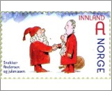 Used NK 1833   Christmas "Snekker Andersen og Julenissen" 9.5 Krone Multicolor
