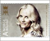 Used NK 1853   HRH Crown Princess Mette-Marit 9.5 Krone Multicolor