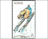 Used NK 1866   Christmas 9.5 Krone Multicolor