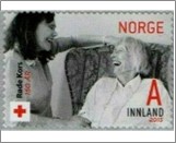 Used NK 1900   150th Anniv of Red Cross 10.5 Krone Multicolor