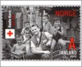 Used NK 1901   150th Anniv of Red Cross 10.5 Krone Multicolor