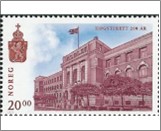 Used NK 1916   Supreme Court Bicentenary 20 Krone Multicolor