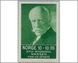 Used NK 193   Fridjof Nansen (1861-1930) 10 Øre Green