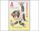 Used NK 1938   The 50th Anniversary of Kristiansand Zoo  Krone Multicolor