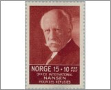 Used NK 194   Fridjof Nansen (1861-1930) 15 Øre Brown