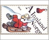 Used NK 1949   Home for Christmas  Krone Multicolor