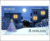 Used NK 1972   Christmas in the city  Krone Multicolor