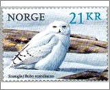 Used NK 1975   Snowy Owl (Bubo scandiacus) 21 Krone Multicolor