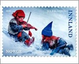 Used NK 2019   Jul i Blåfjell (Christmas on Blue Mountain)  Krone Multicolor