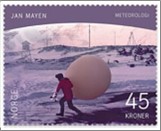 Used NK 2021   Meteorology Station at Jan Mayen 45 Krone Multicolor