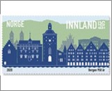 Used NK 2022   950th Anniversary of Bergen  Krone Multicolor